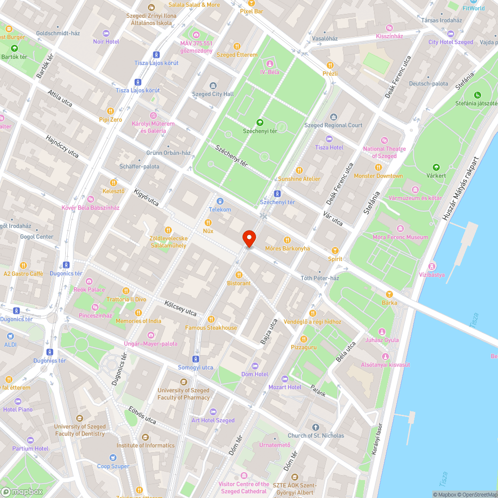 Kátyú a villamospálya mellett bejelentés helye