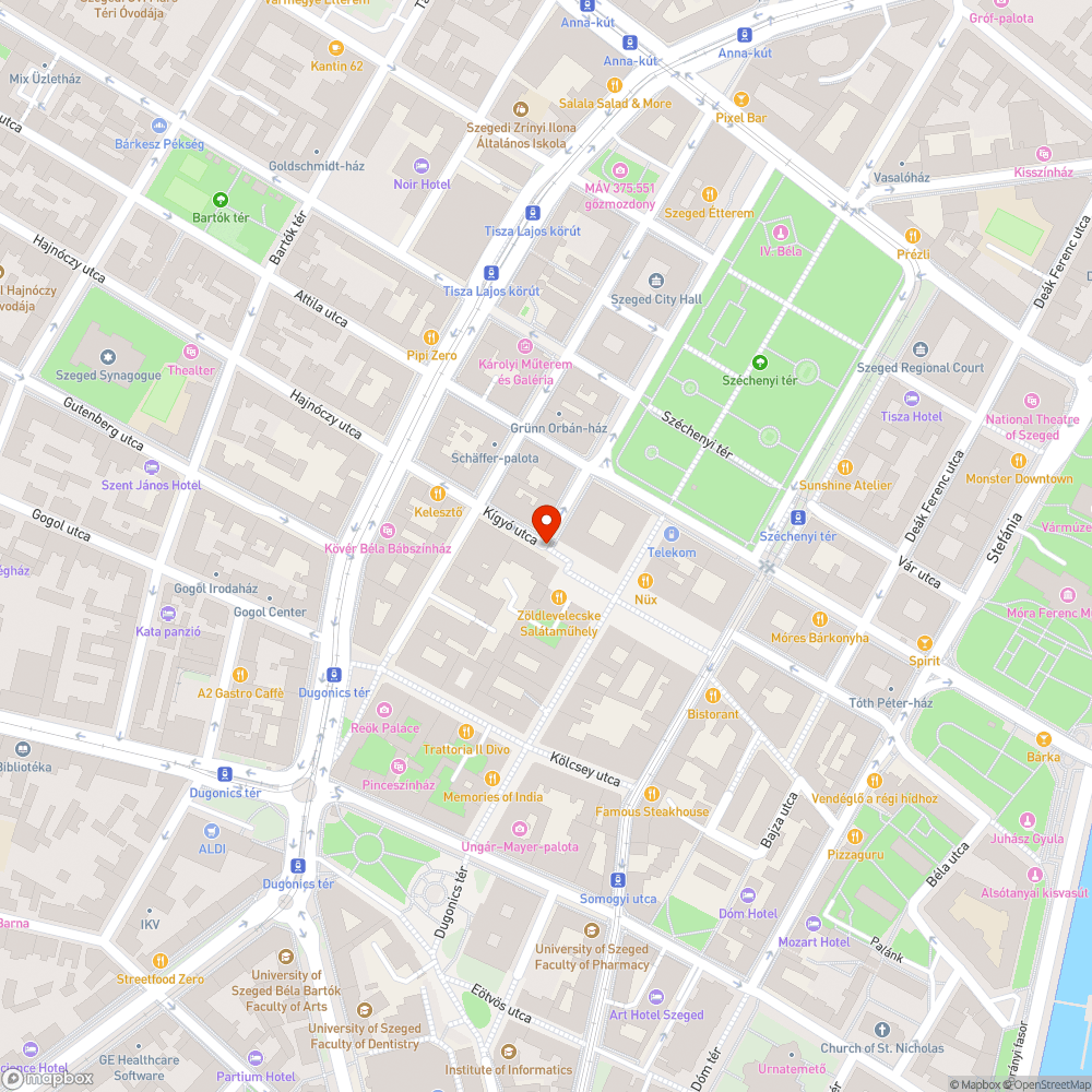 Megsérült láncos sorompó bejelentés helye