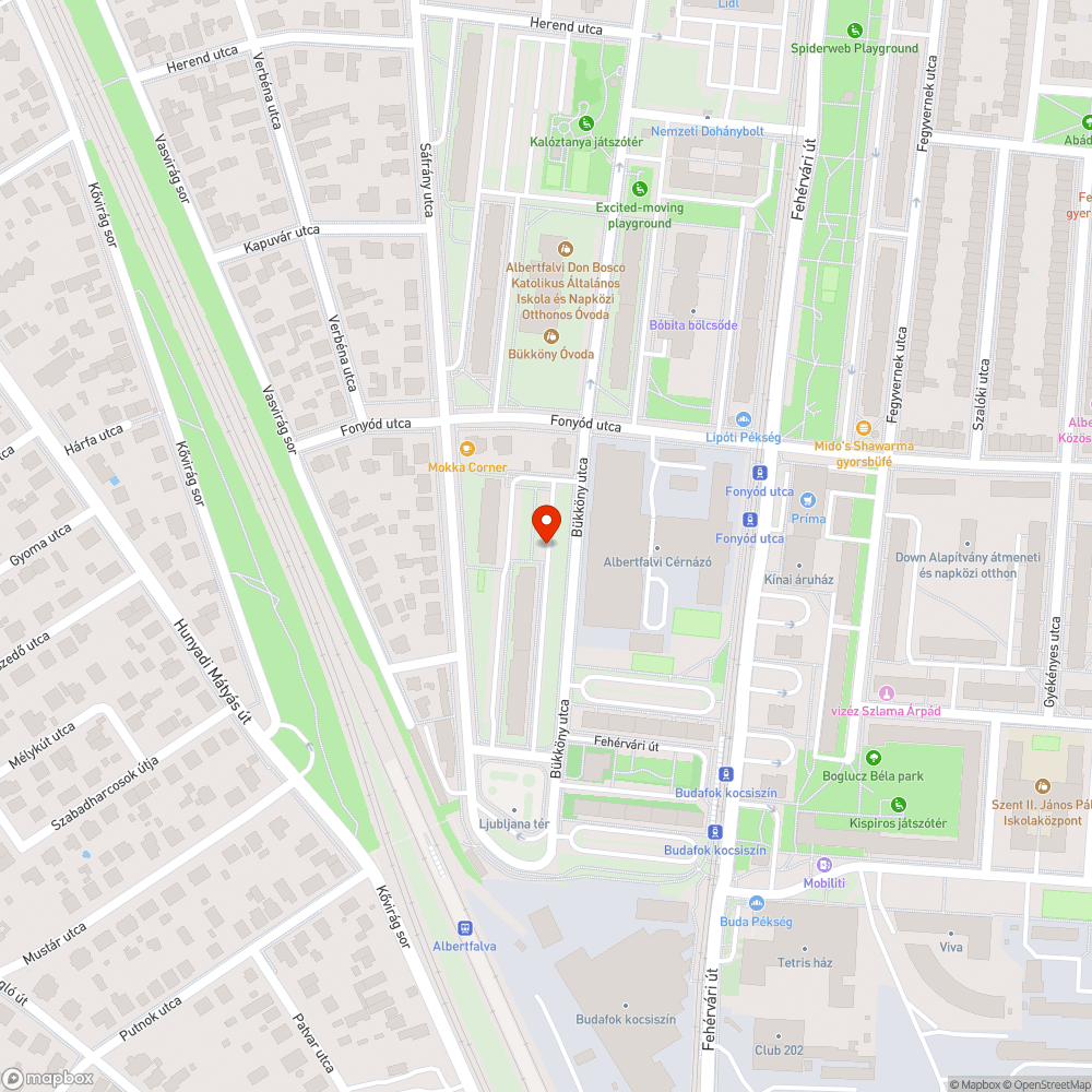 Elhagyott Opel bejelentés helye