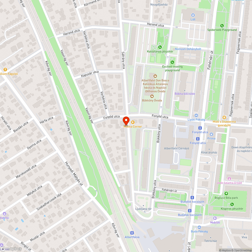 Elhagyott Opel bejelentés helye