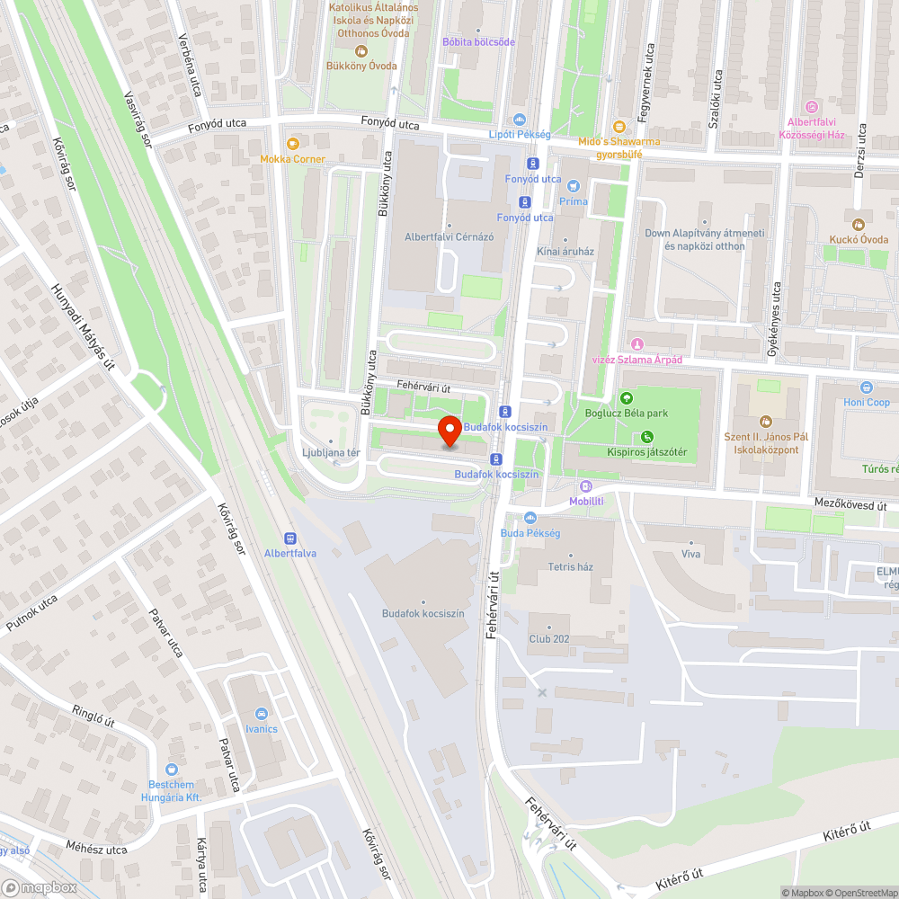 Elhagyott Fiat bejelentés helye