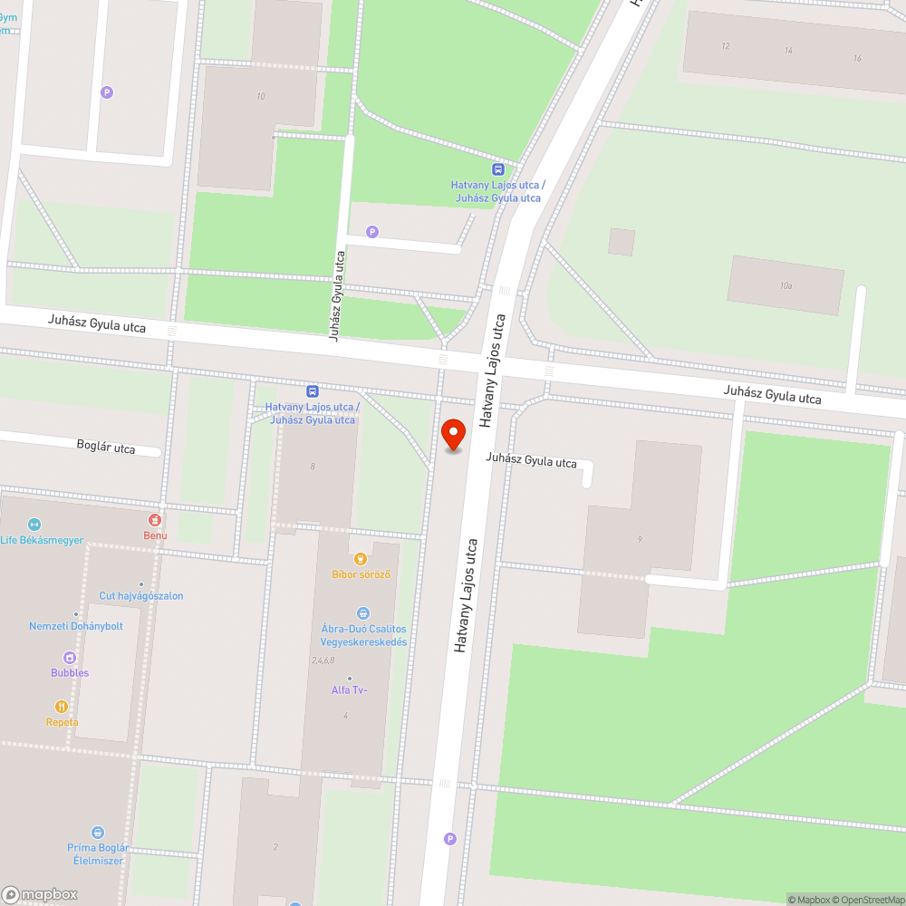 Járdán parkolás bejelentés helye