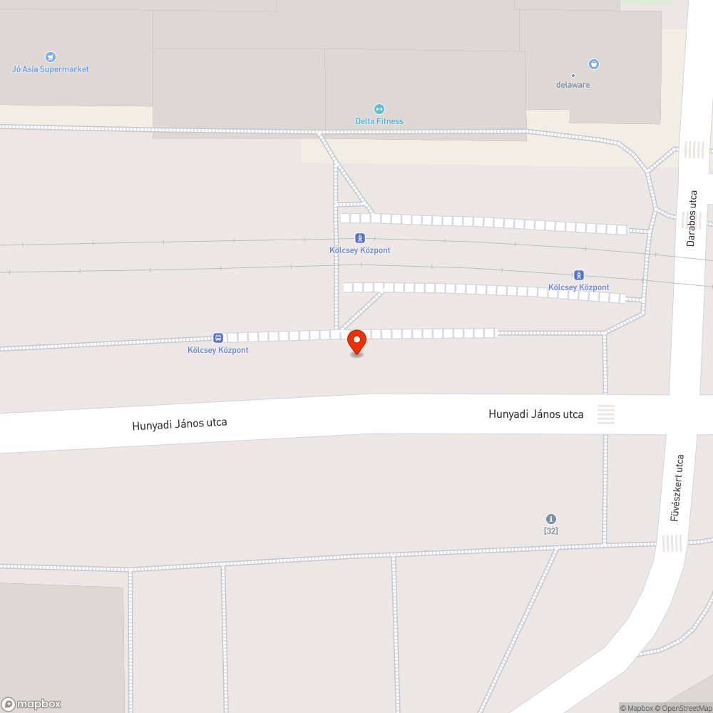 Beszakadt víznyelő bejelentés helye