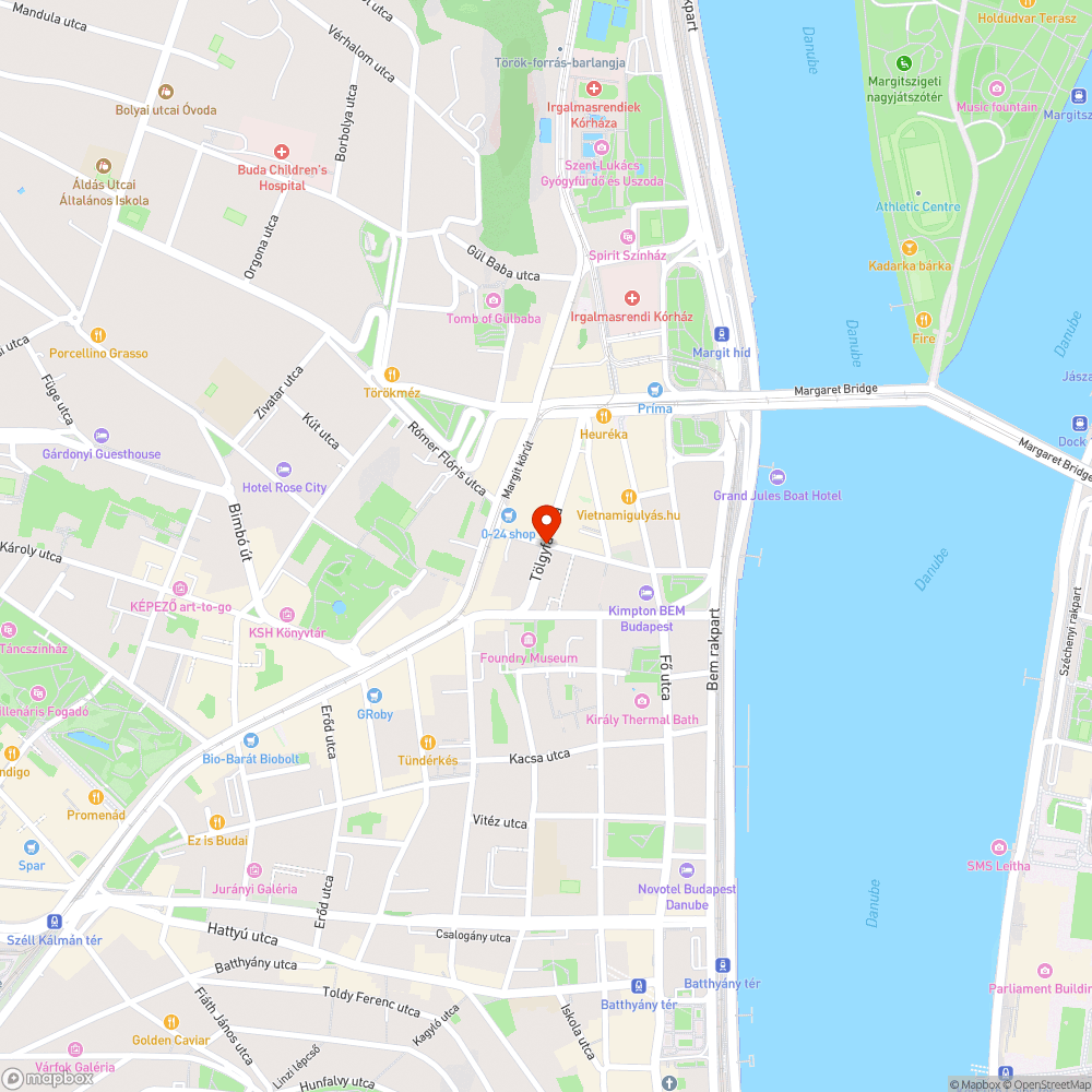 Mozgó térkövek bejelentés helye