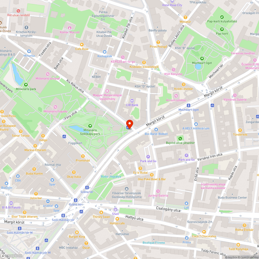 Karácsonyfa bejelentés helye