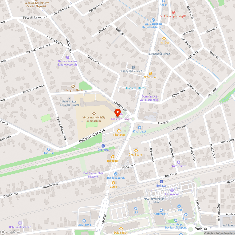 Gyalogos veszélyeztetés bejelentés helye