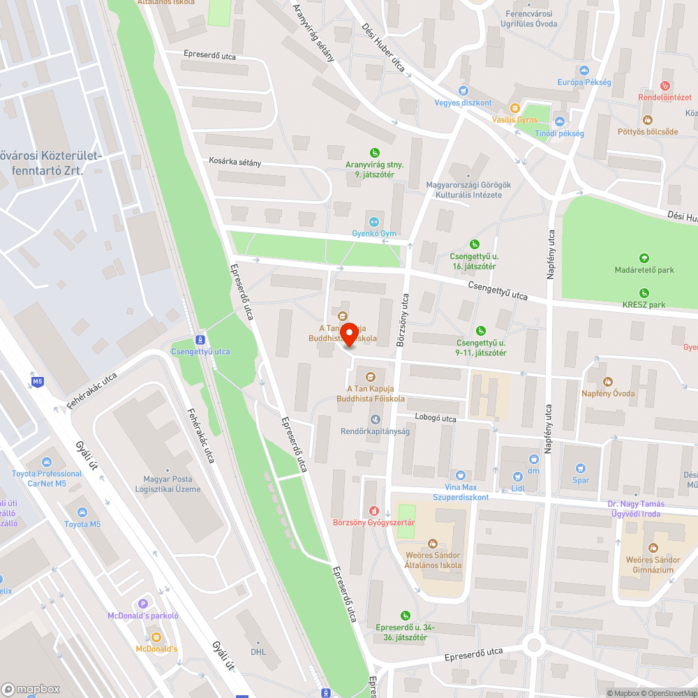 Hiányzó és ferde pollerek bejelentés helye