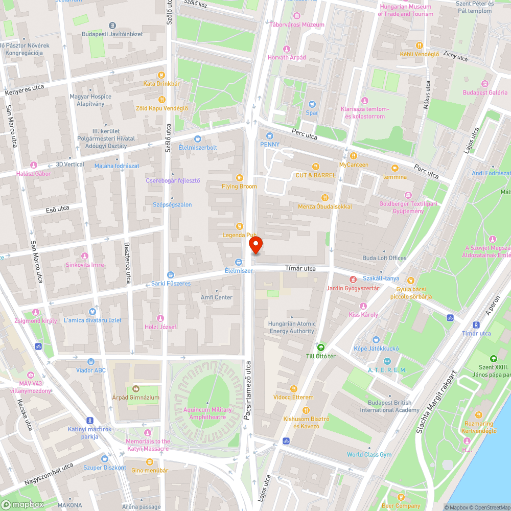 Szemetes utcaszakasz bejelentés helye