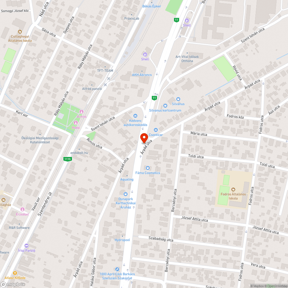 NAY377 bejelentés helye