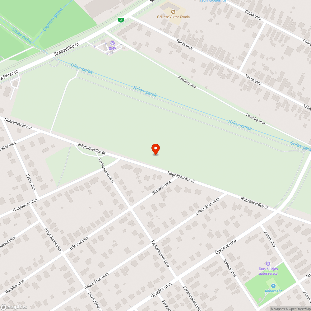 Szilárd burkolatú műút létesítése bejelentés helye