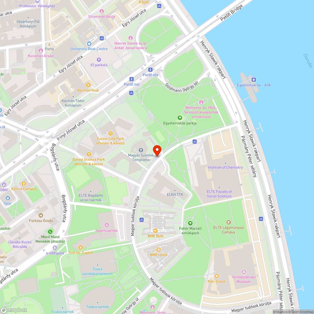 Parkolás bejelentés helye