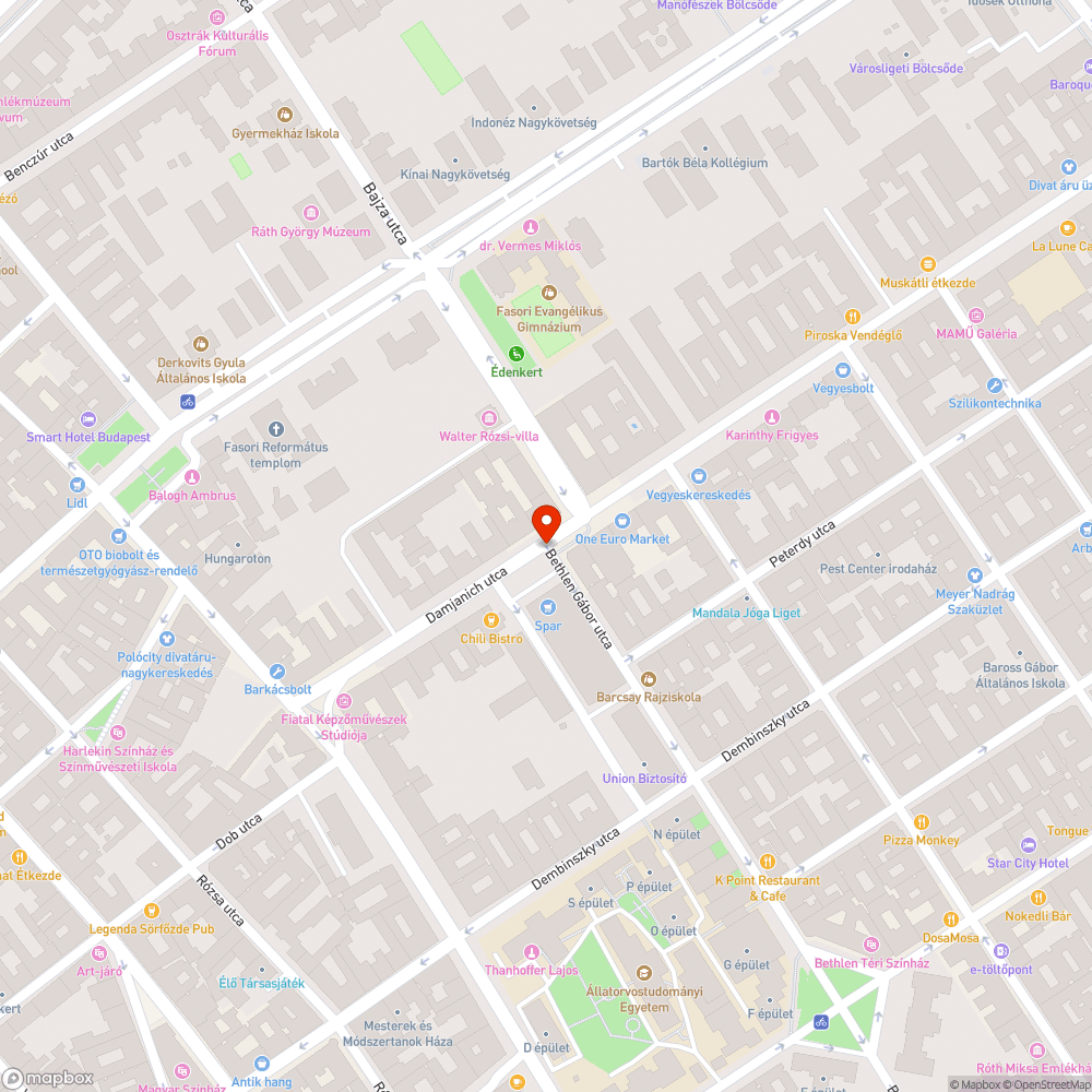 Szomorú bokor bejelentés helye