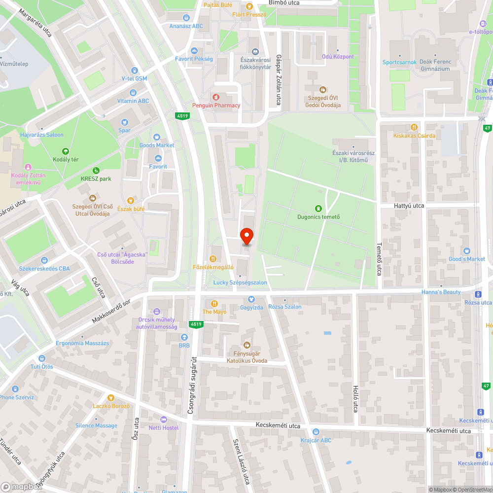 Elhagyott műszaki hulladék bejelentés helye