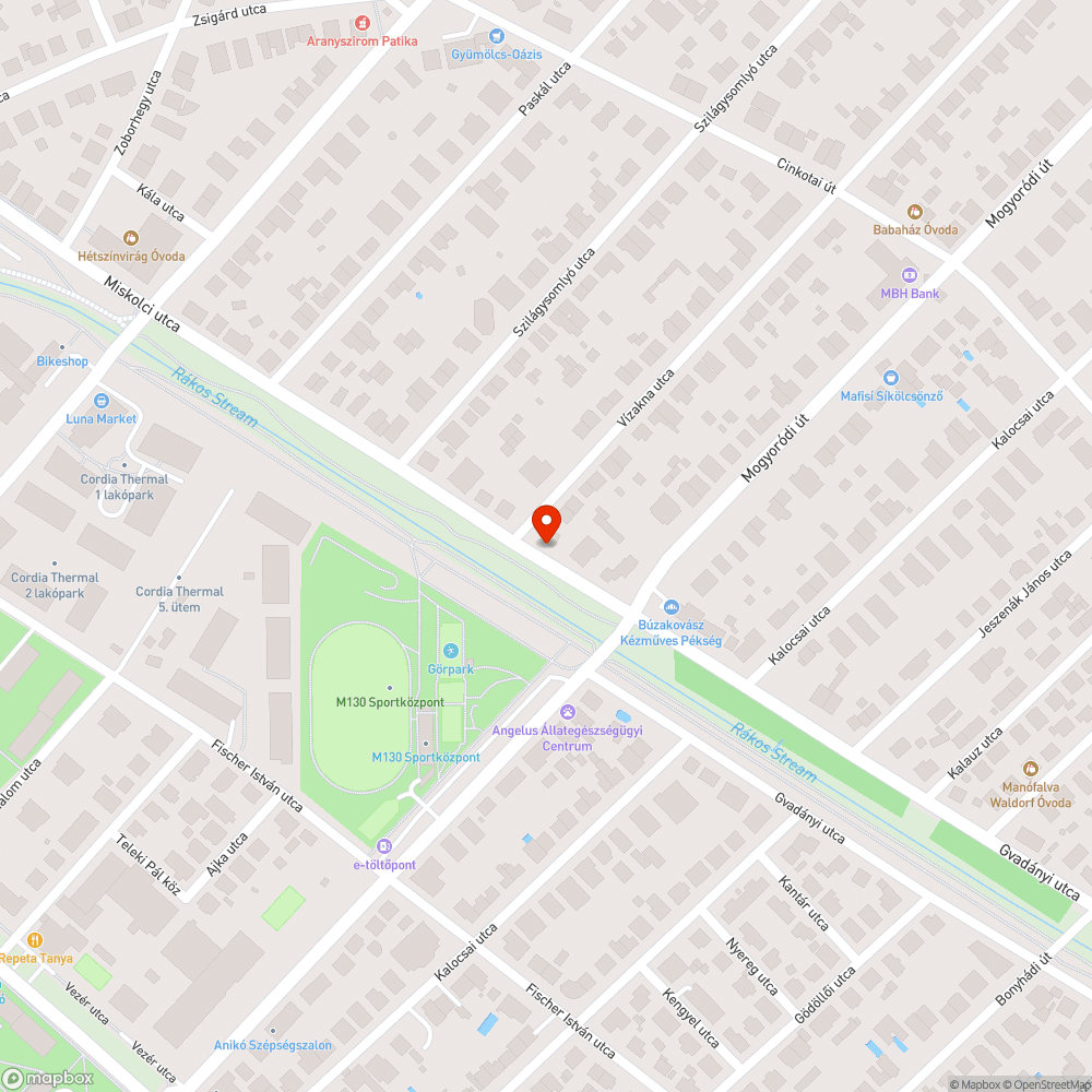 Elhagyott robogó bejelentés helye