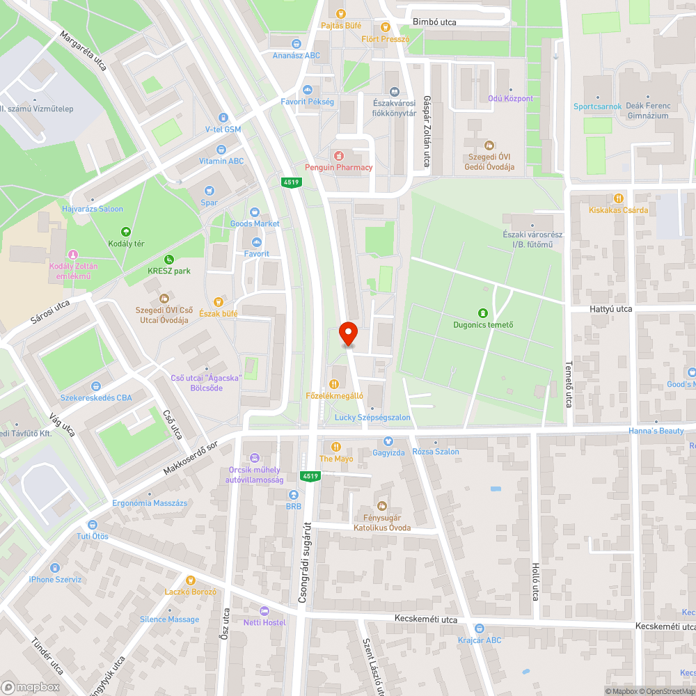 Eldugult csatorna lefolyó bejelentés helye