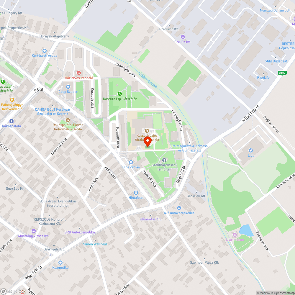 Zöldterületen parkolás bejelentés helye