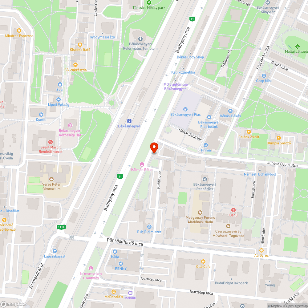 Kopott padok bejelentés helye