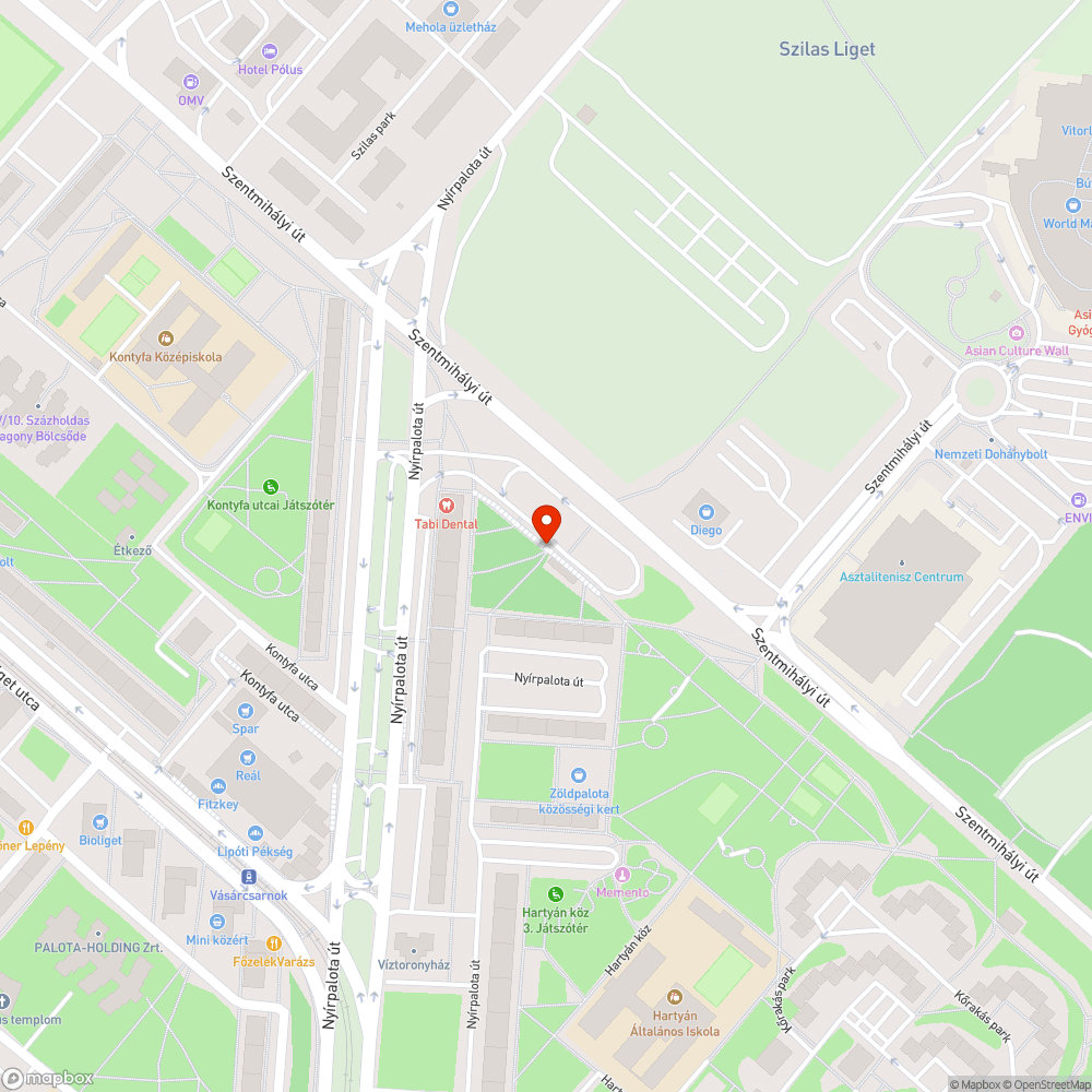 Leesett szemetes Újpalota- Nyírpalota út megállóban bejelentés helye