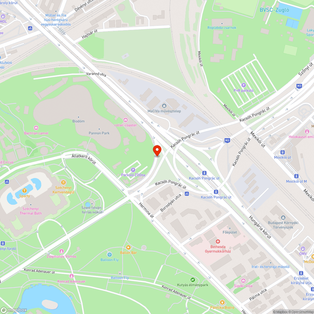 Beszakadt aknafedelek bejelentés helye