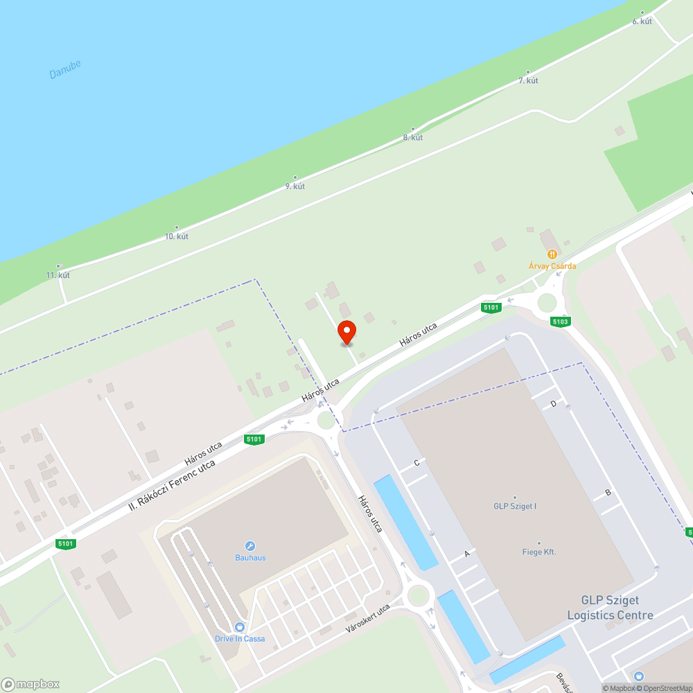 Veszélyes villanyoszlop bejelentés helye