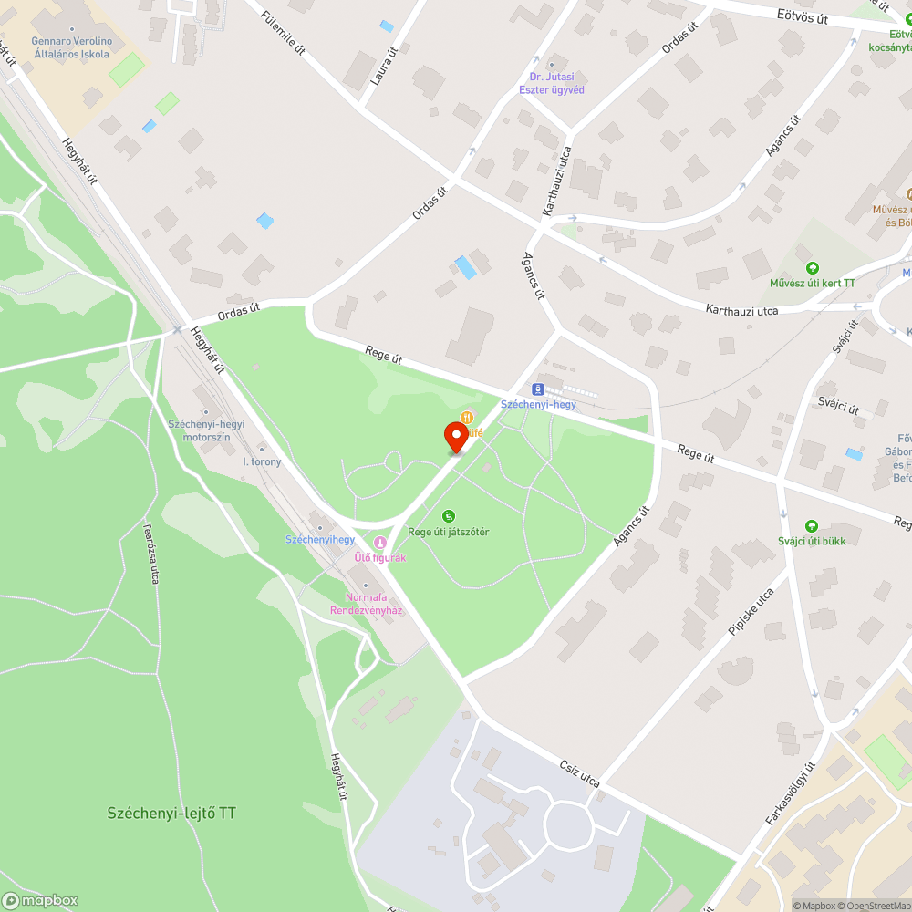 Szemetes park és rossz minőségű utak bejelentés helye