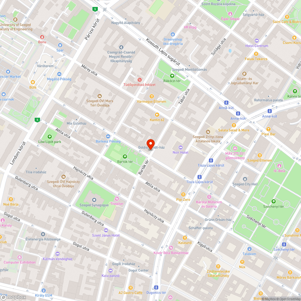 Szennyezett úttest, por, szemét bejelentés helye