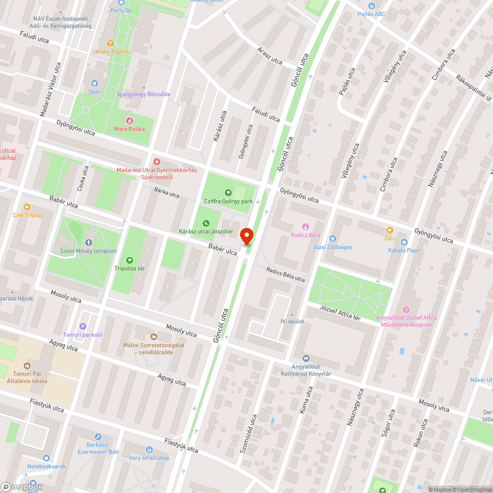 Elavult FRV x2 bejelentés helye