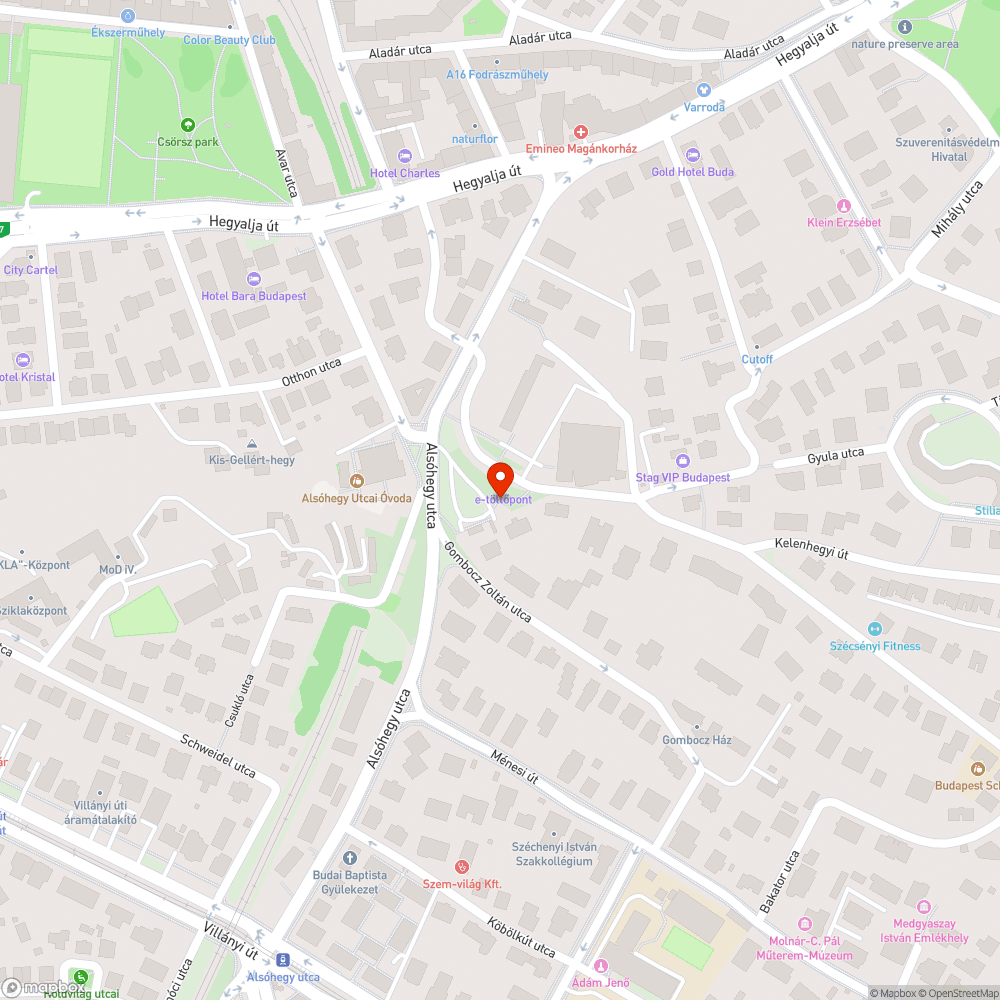 elhanyagolt ösvény bejelentés helye