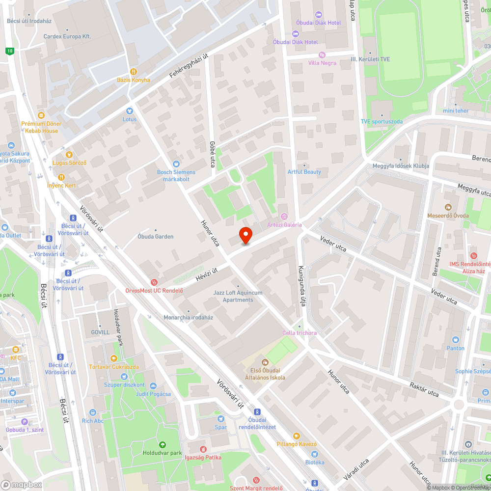 nem nagy, de jó mély kátyú a Hévízi út 6/a előtt bejelentés helye