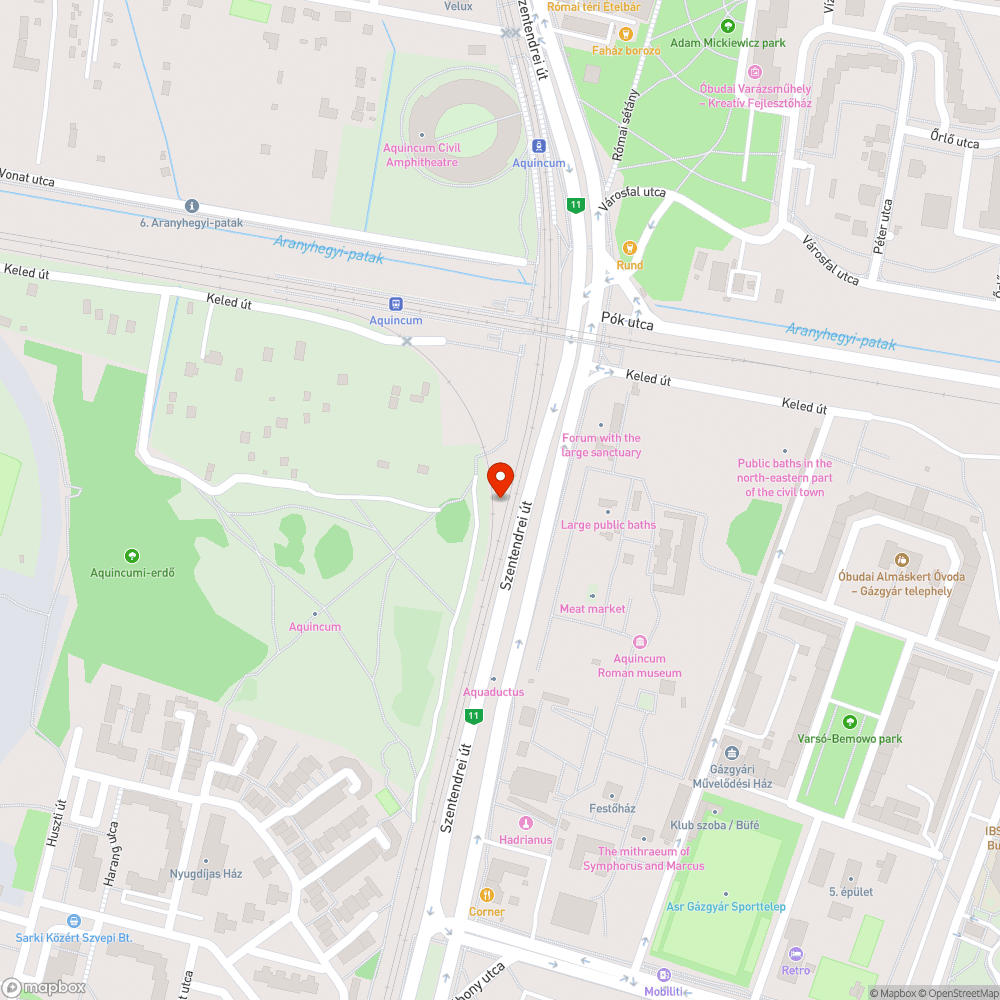 Szemét bejelentés helye