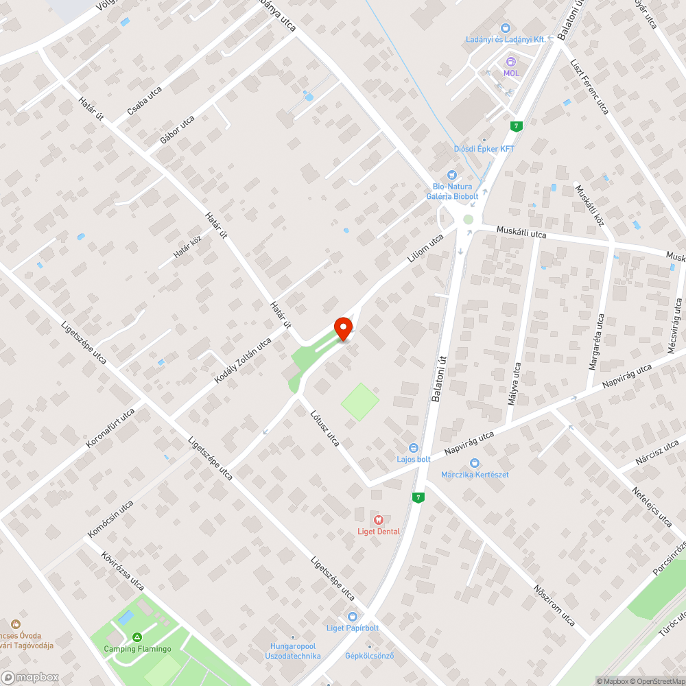 Kerítés bejelentés helye