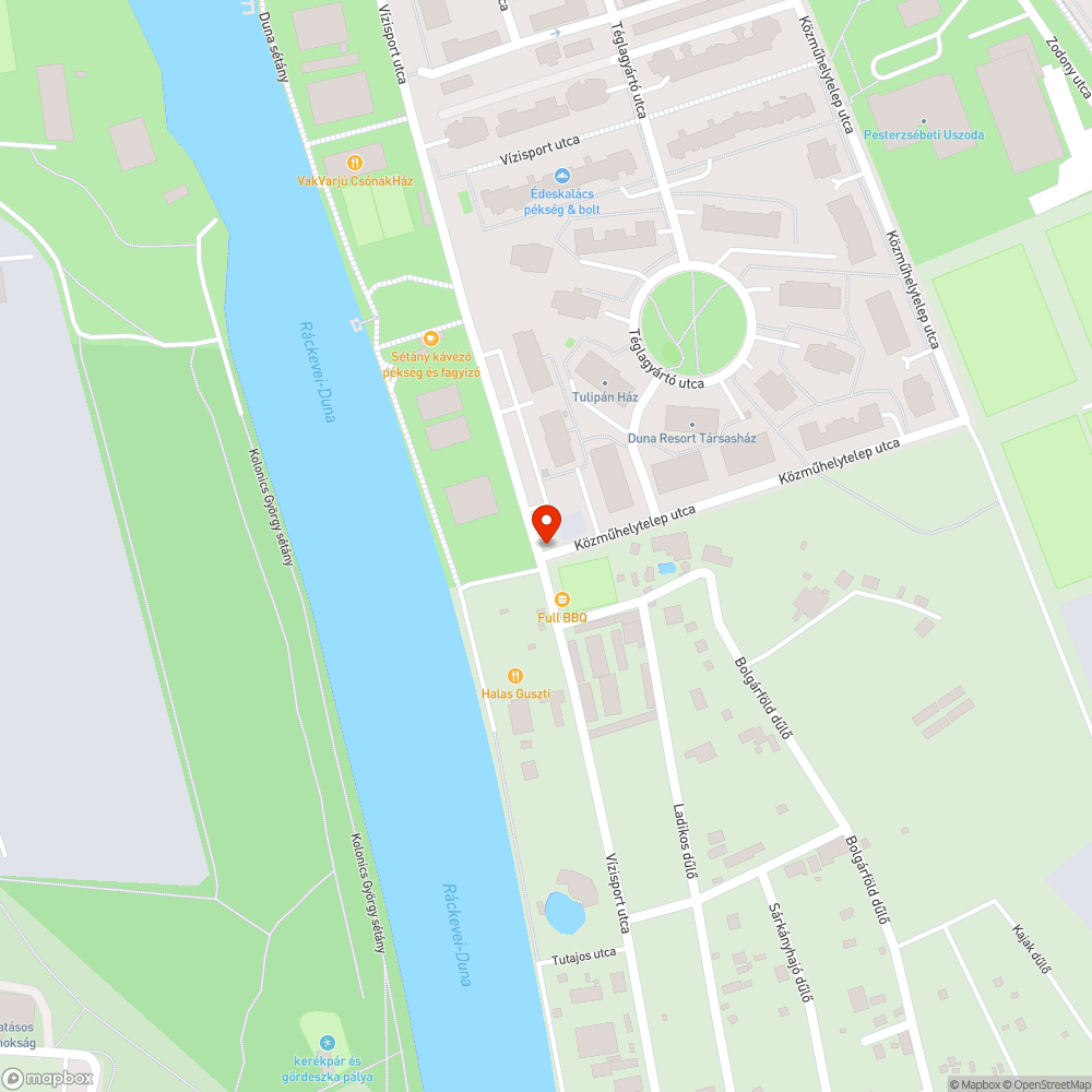 Csapadékvíz tisztíóakna probléma Erzsébeten bejelentés helye