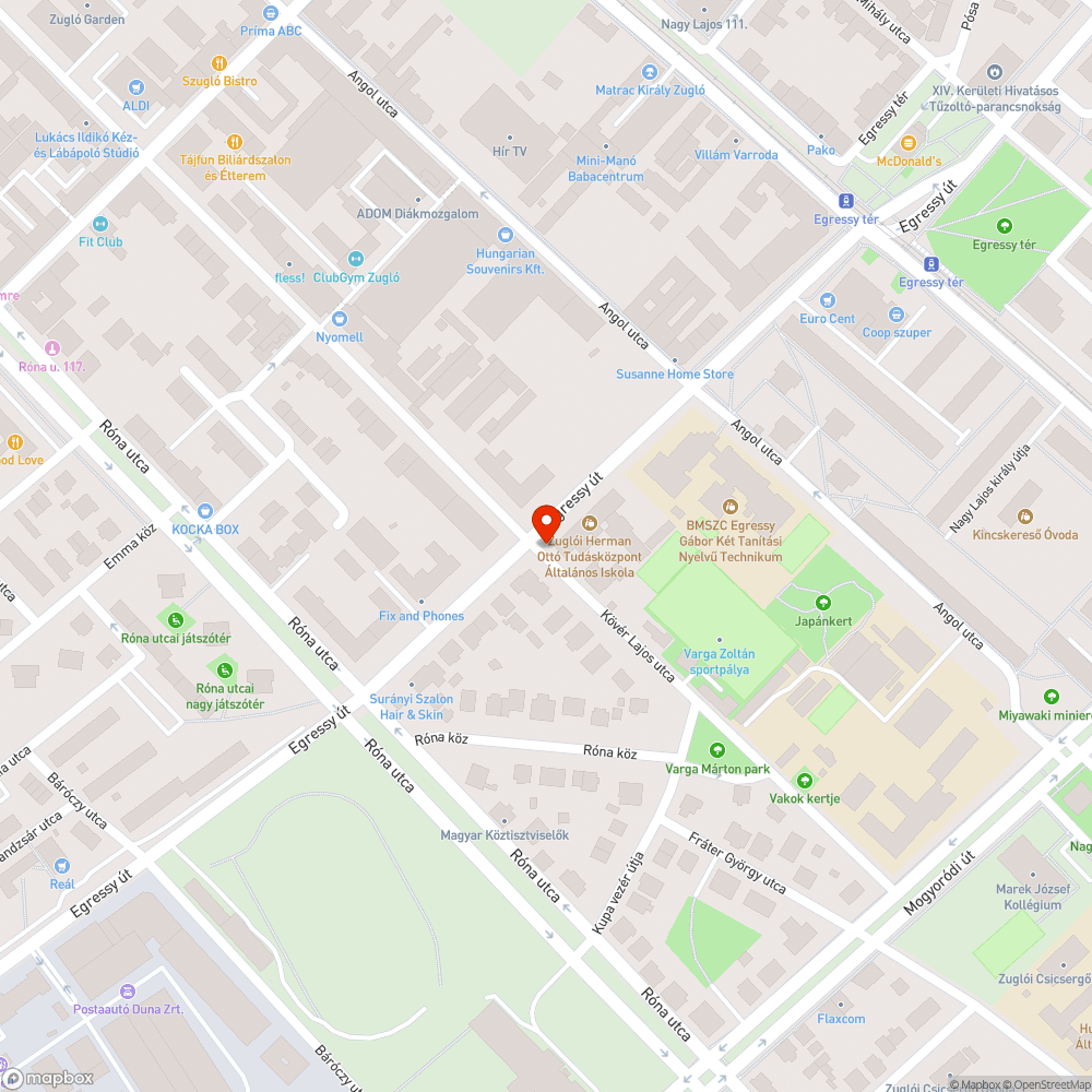 Kidőlt zebra tábla bejelentés helye