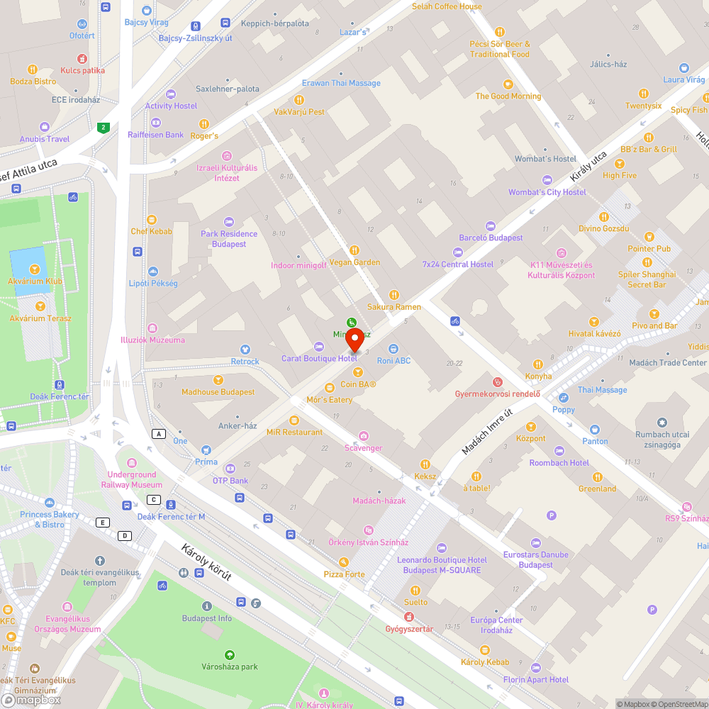 Olaj az úton bejelentés helye