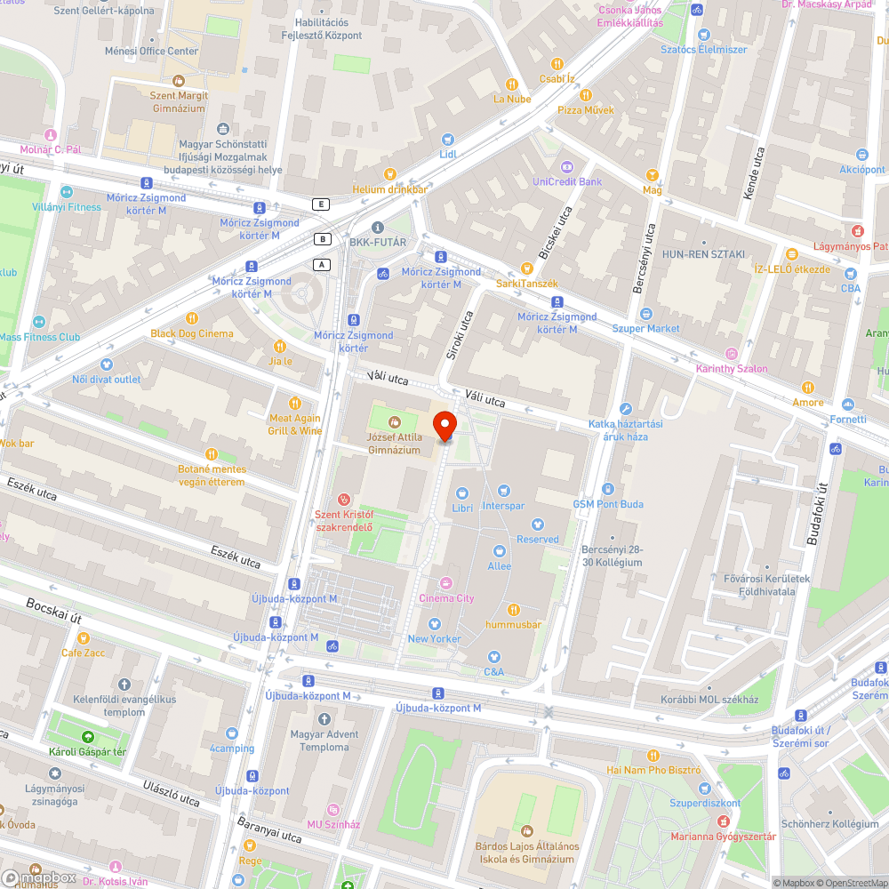 elmozdult behajtásgátló bejelentés helye