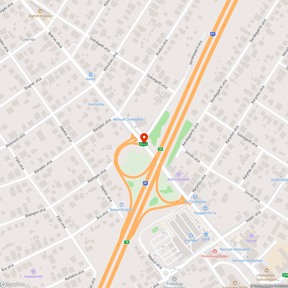 Túl röviddé vált a 18-as lehajtó bejelentés helye