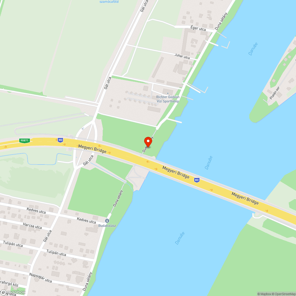 Széljelző bejelentés helye