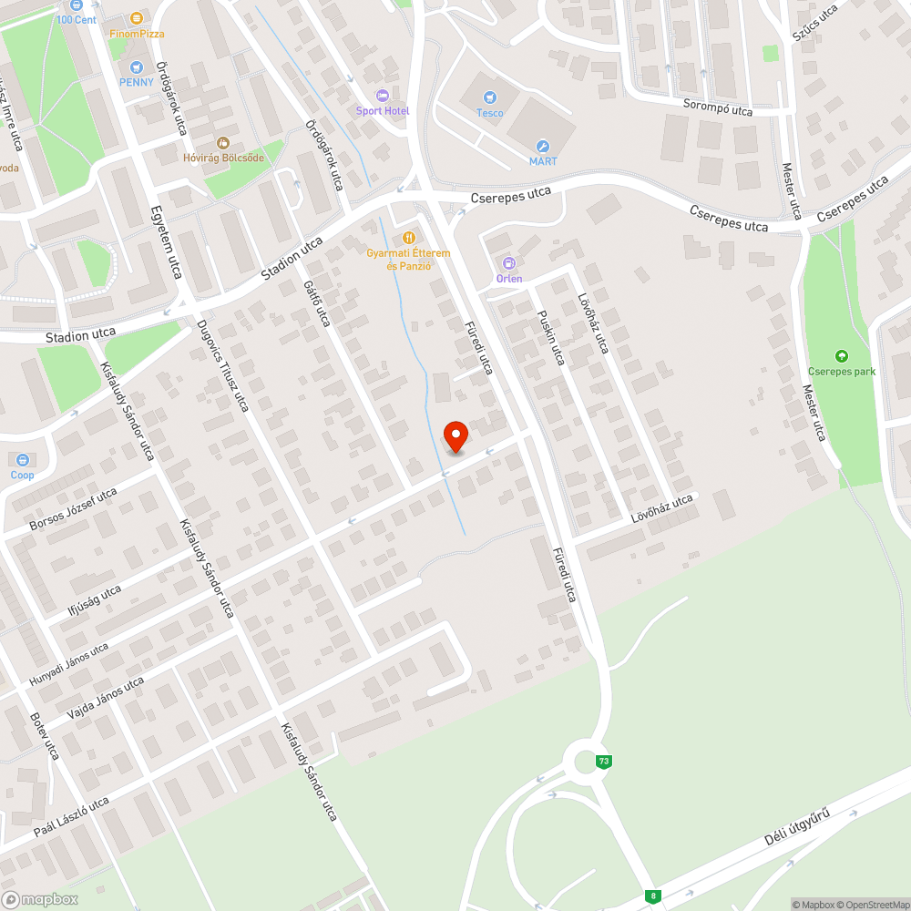 Folyamatos gyorhajtás a Hunyai János utcában bejelentés helye