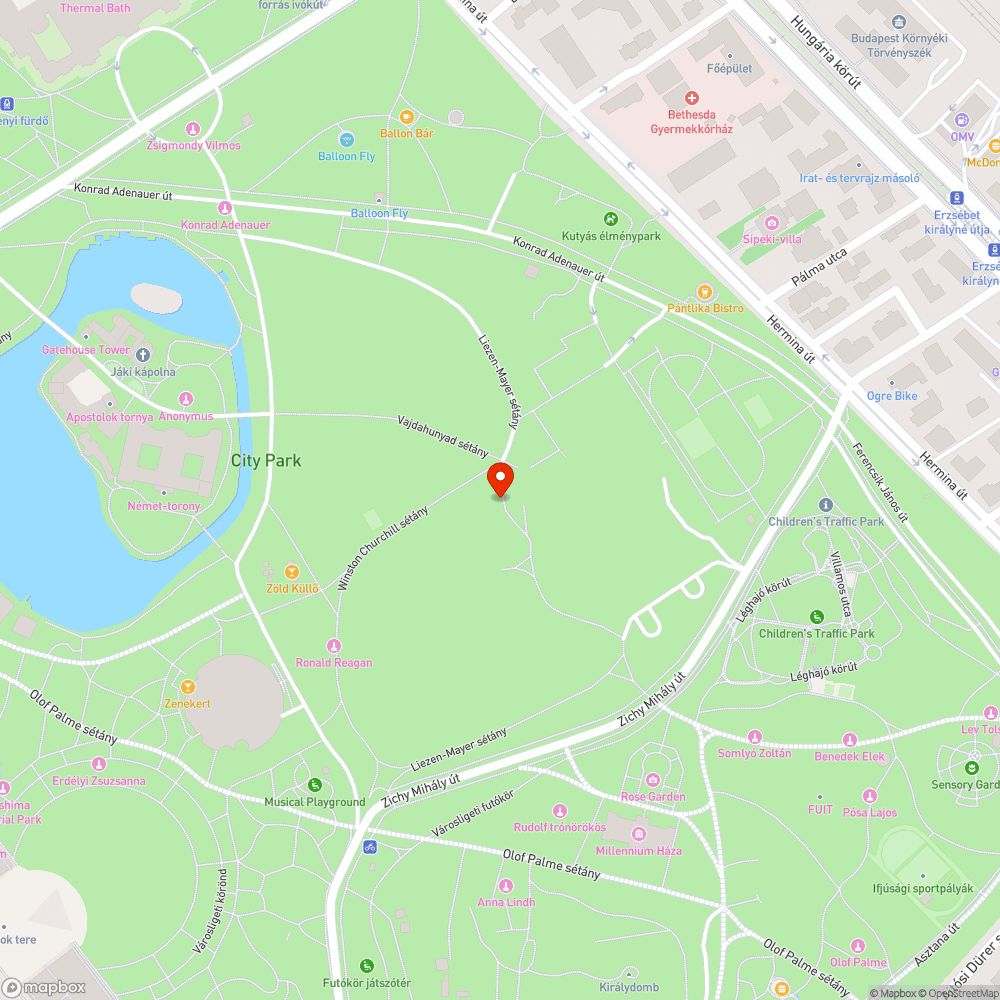 Fagyöngy bejelentés helye