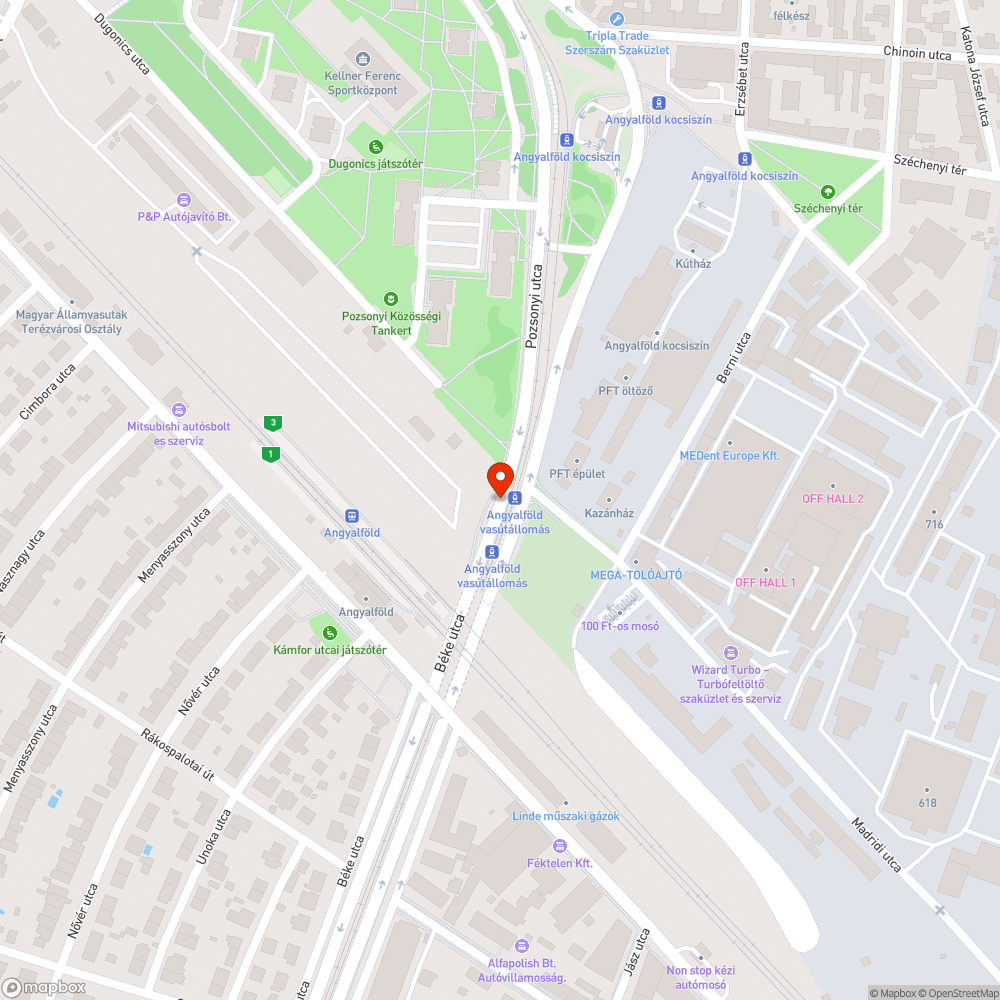 Nincs automata a vasútállomásnál bejelentés helye