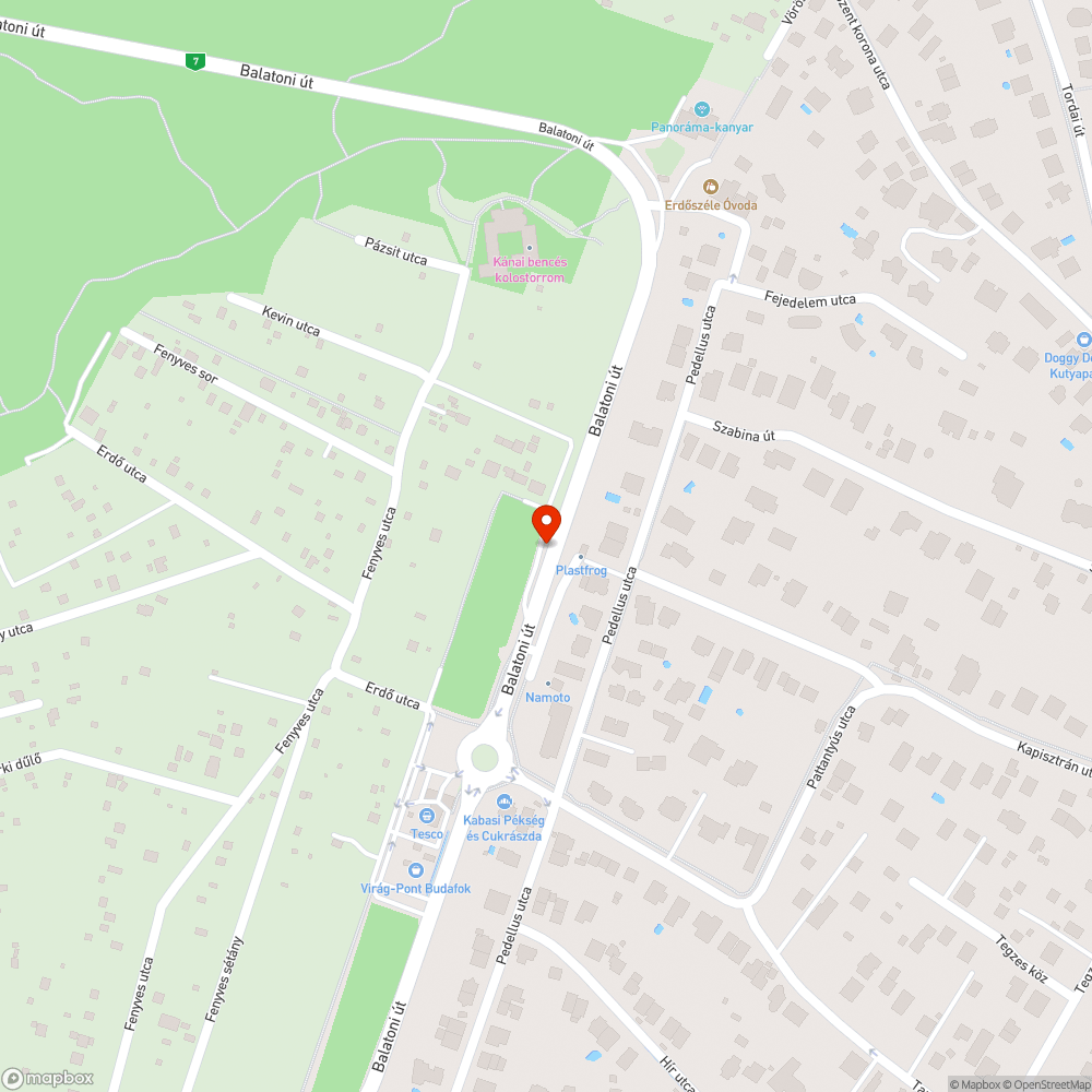 Kintmaradt tábla bejelentés helye