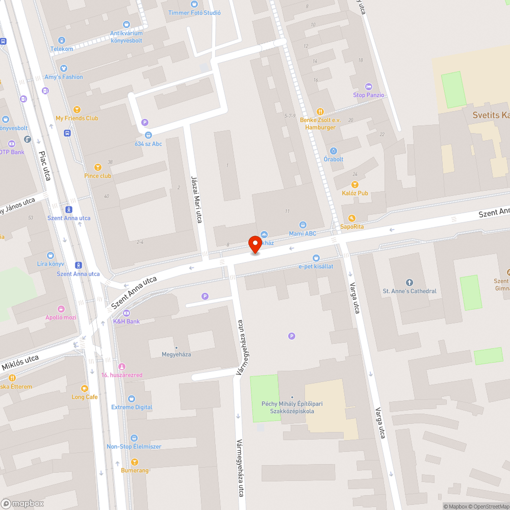 Hiányzó fa- kerékpár út felfestés bejelentés helye