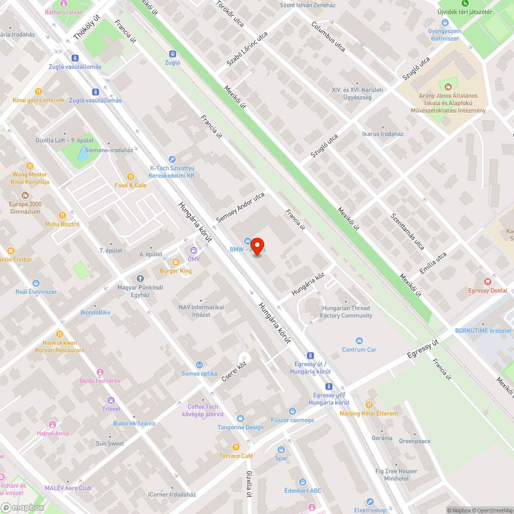 Elhagyott lakóautó főút mentén bejelentés helye