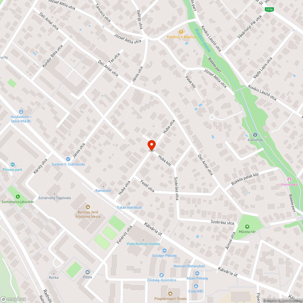 izzó probléma a Huba utcában bejelentés helye