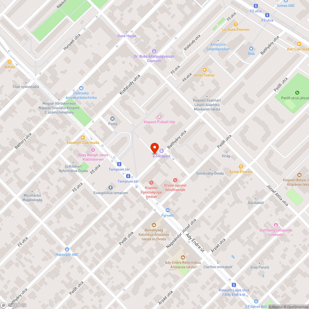 Kidőlt tábla bejelentés helye