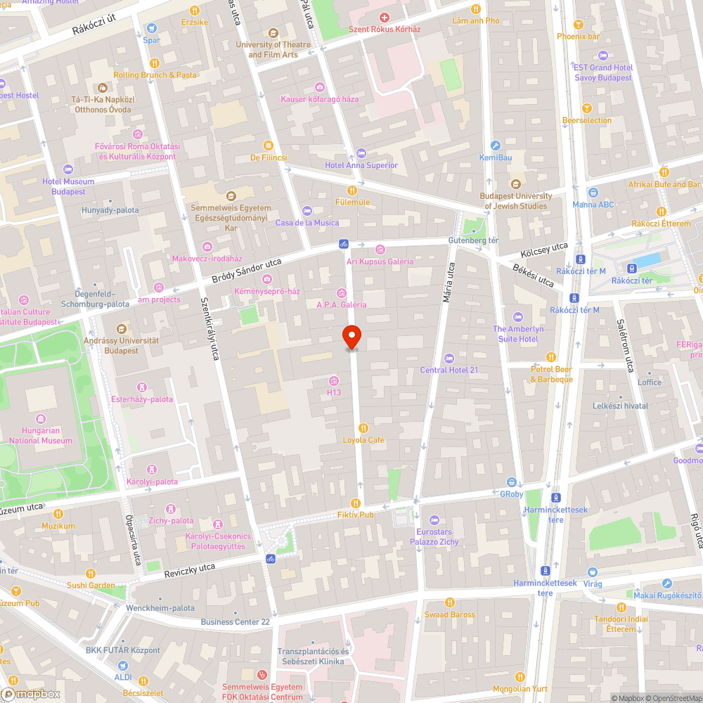 Kidőlt oszlop bejelentés helye