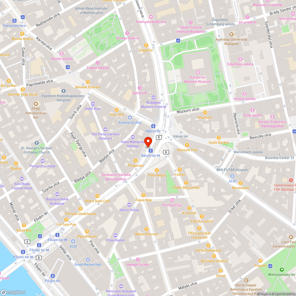 Kálvin téri bunkó kocsisok bejelentés helye