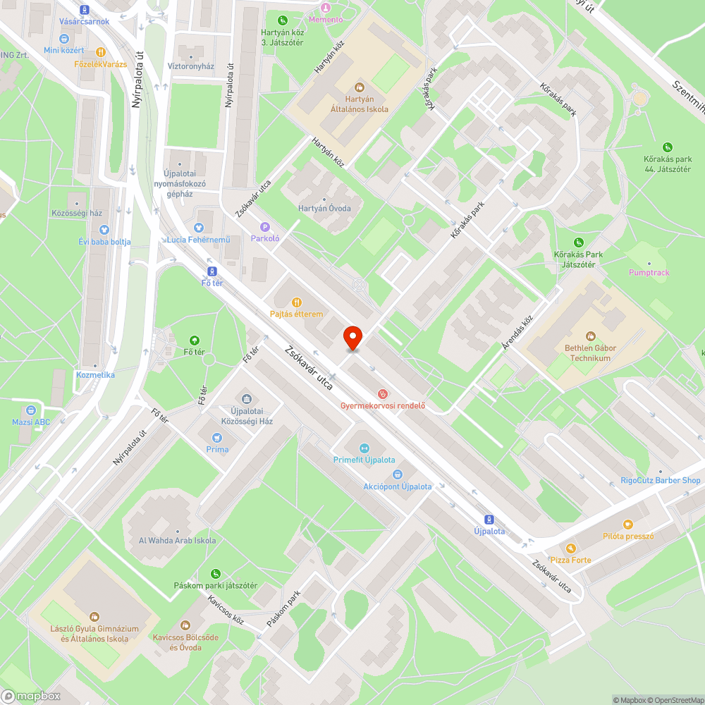 Közvilágitás hiánya bejelentés helye