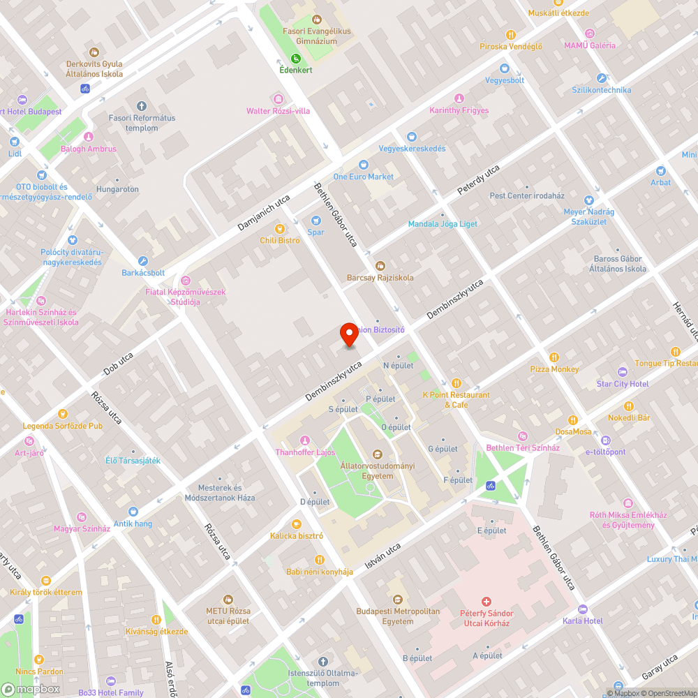 Hiányos sövénysor a Dembinszky utcában bejelentés helye