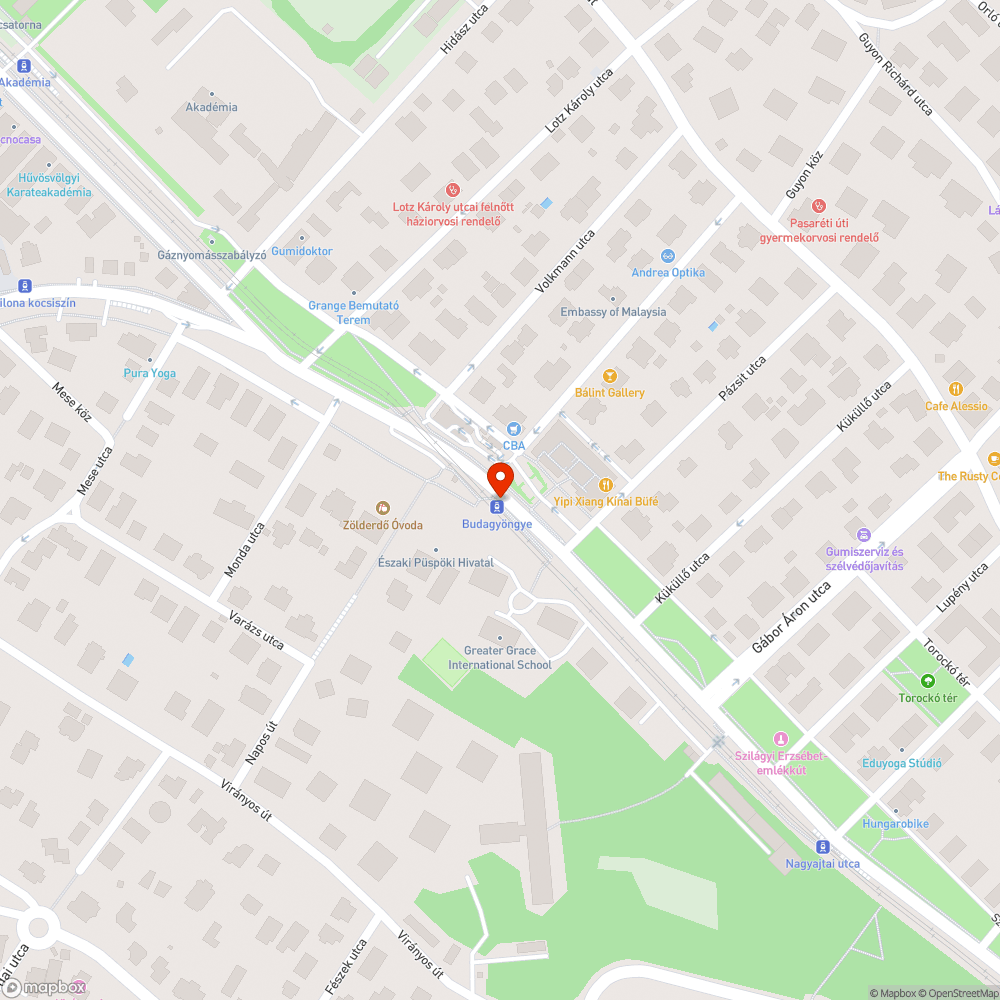 Kint maradt választási plakát Budagyöngye bejelentés helye